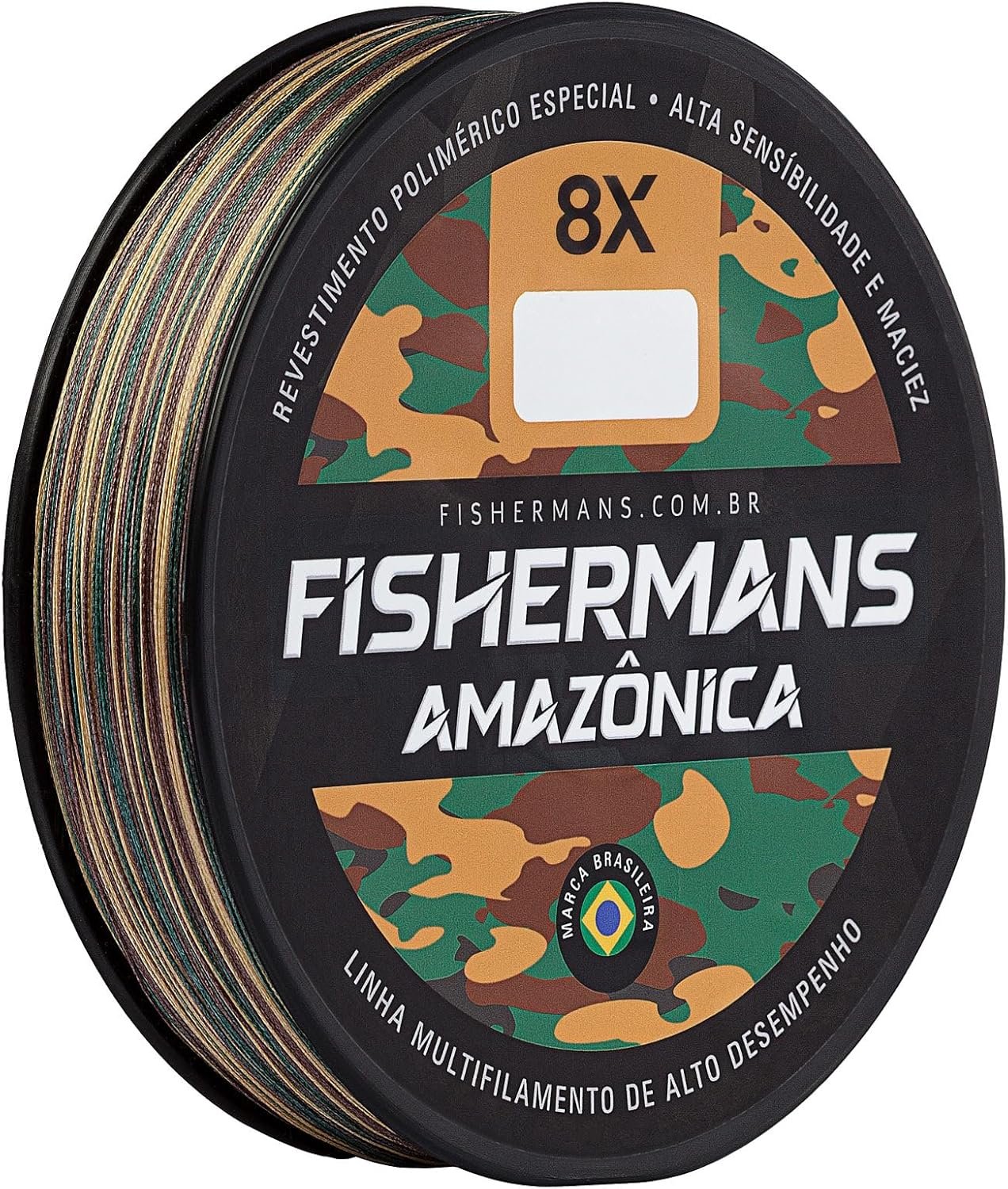 Linha De Pesca Multifilamento Fishermans 8 Fios